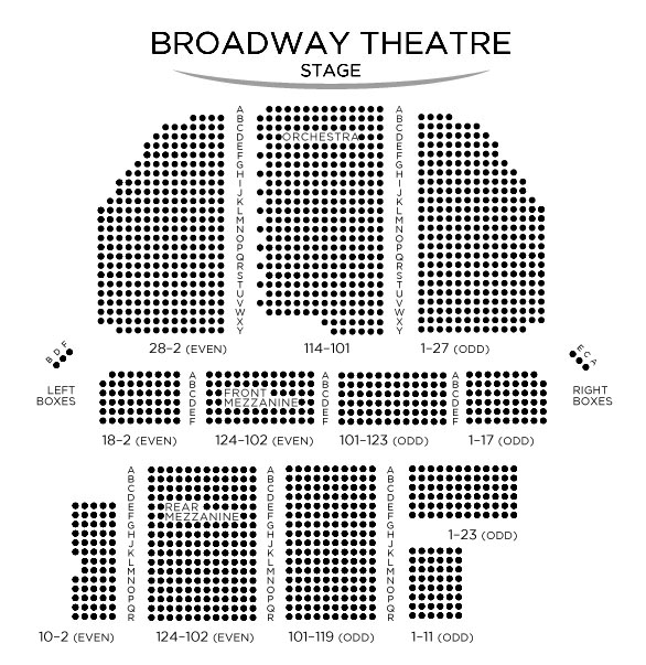 Plan du théâtre