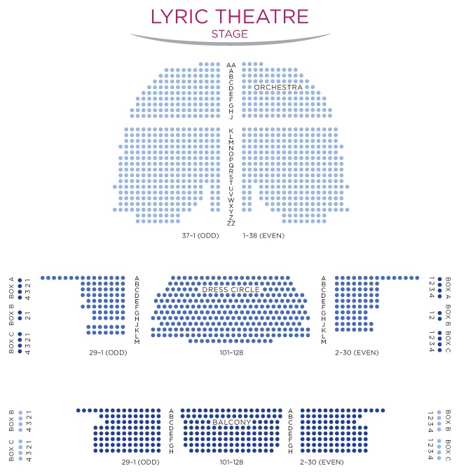 Plan du théâtre